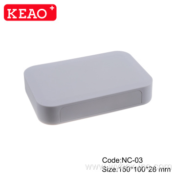 IP54 customised router enclosure takachi electronics enclosure plastic enclosure for electronics NC-03 with size 150*100*28mm